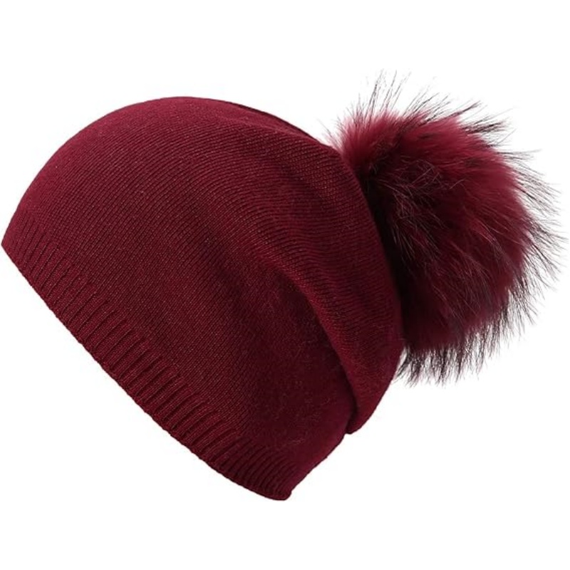 Women Knit Wool Beanie