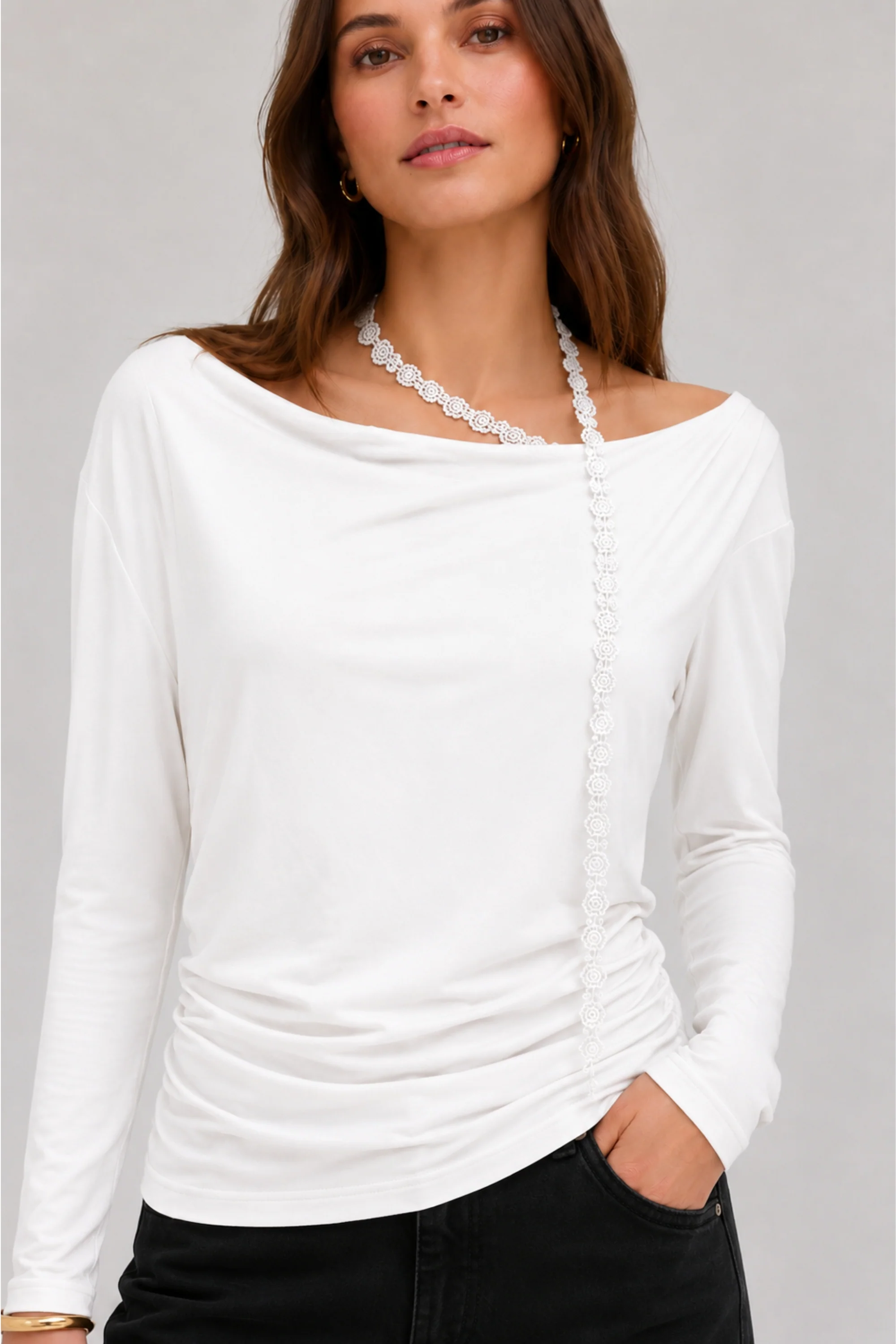 White Sorelle Top