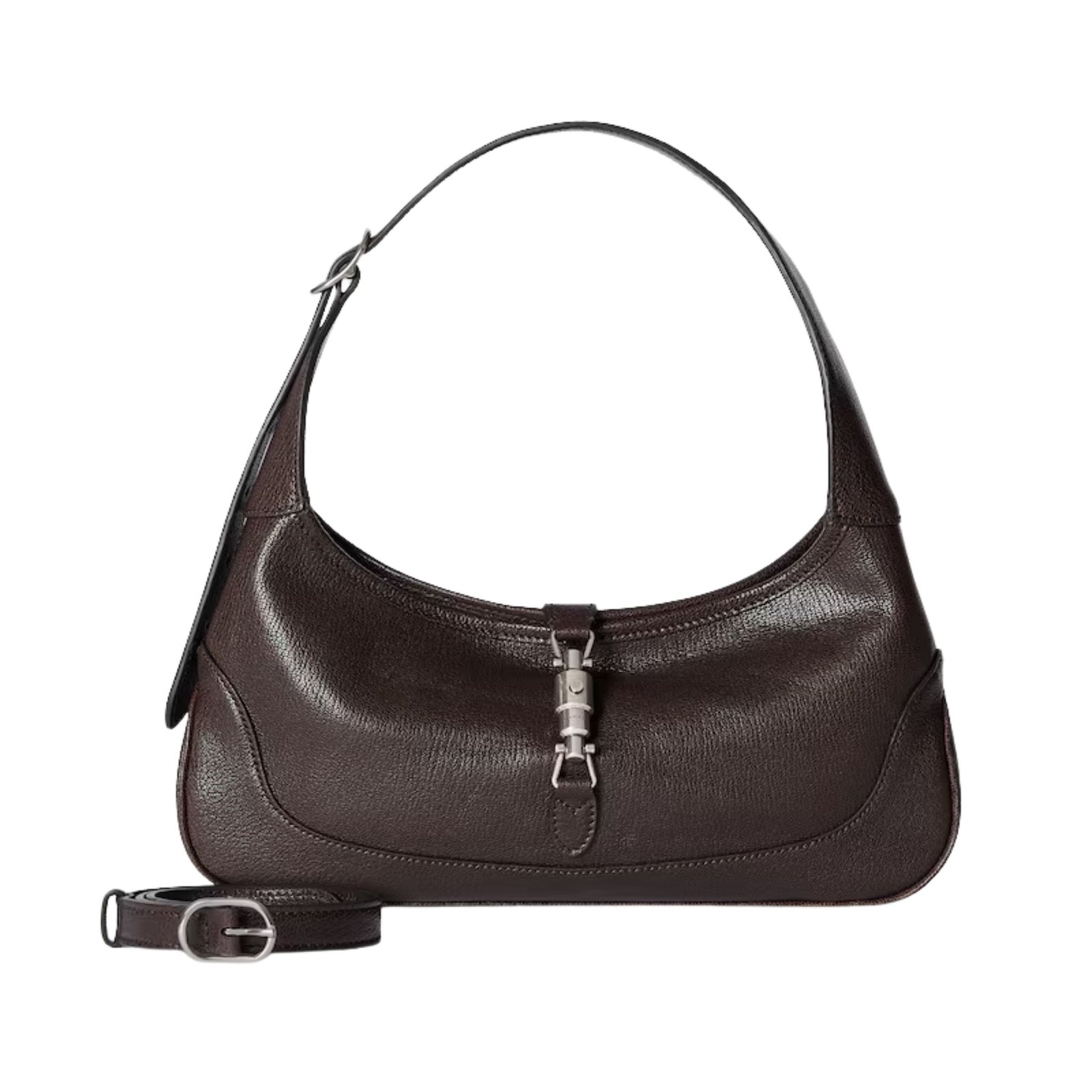 Gucci Jackie Slim Medium Shoulder Bag 28cm/11in Dark Brown ‎863137
