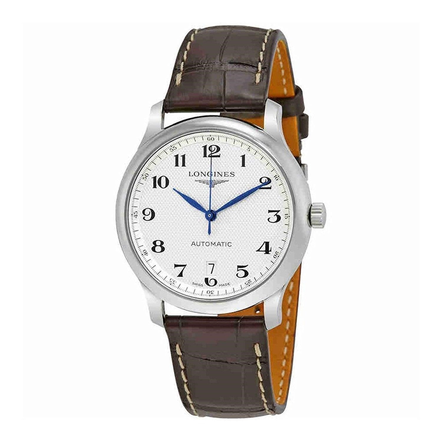 【Super Clone】Longines Men's L26284783 Master Automatic Brown Leather Watch