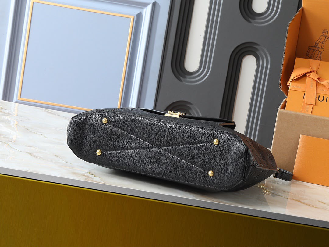 Louis Vuitton Métis Hobo Bag Black 35cm M27189