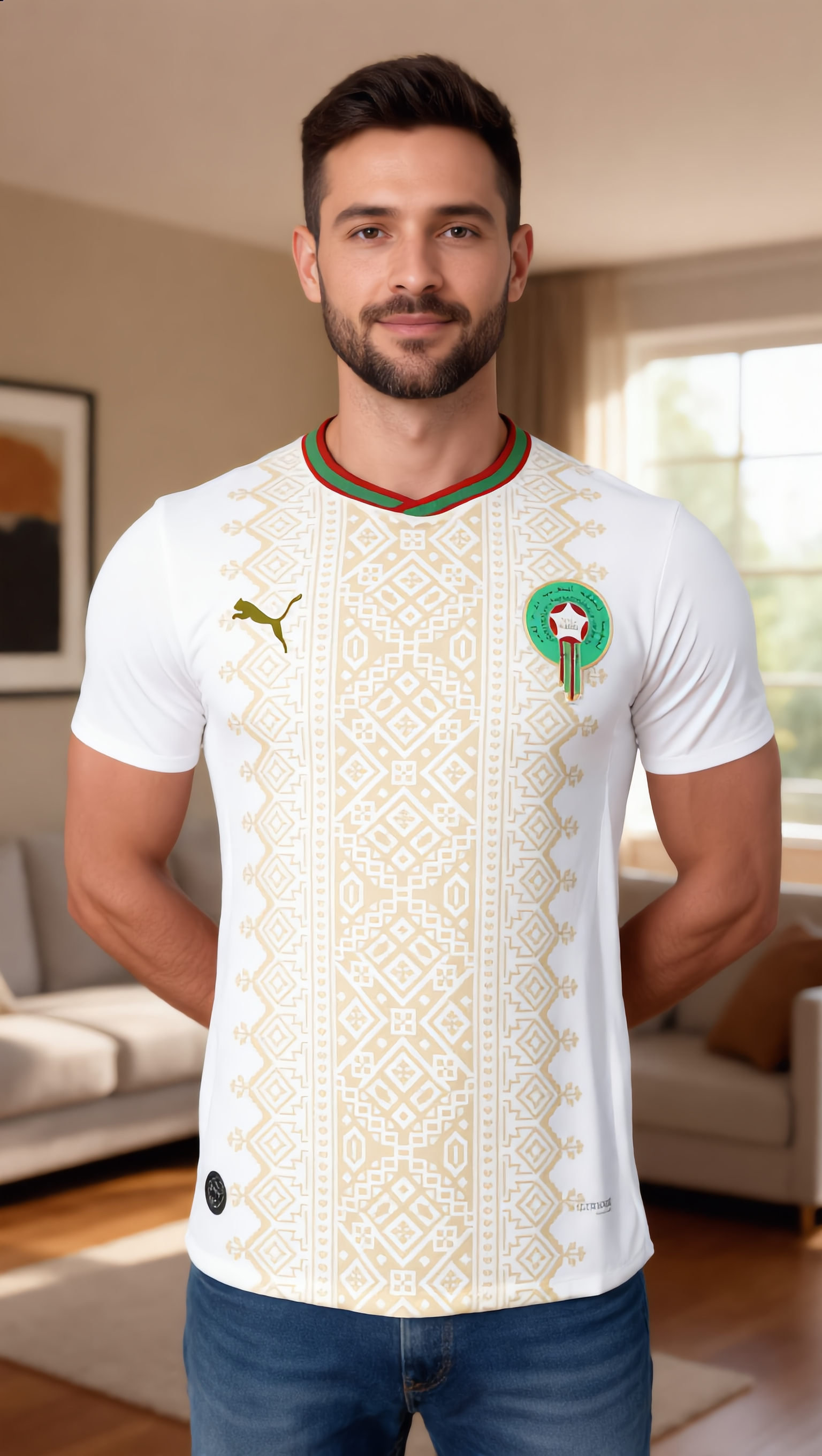 Morocco 2026 World Cup home jersey