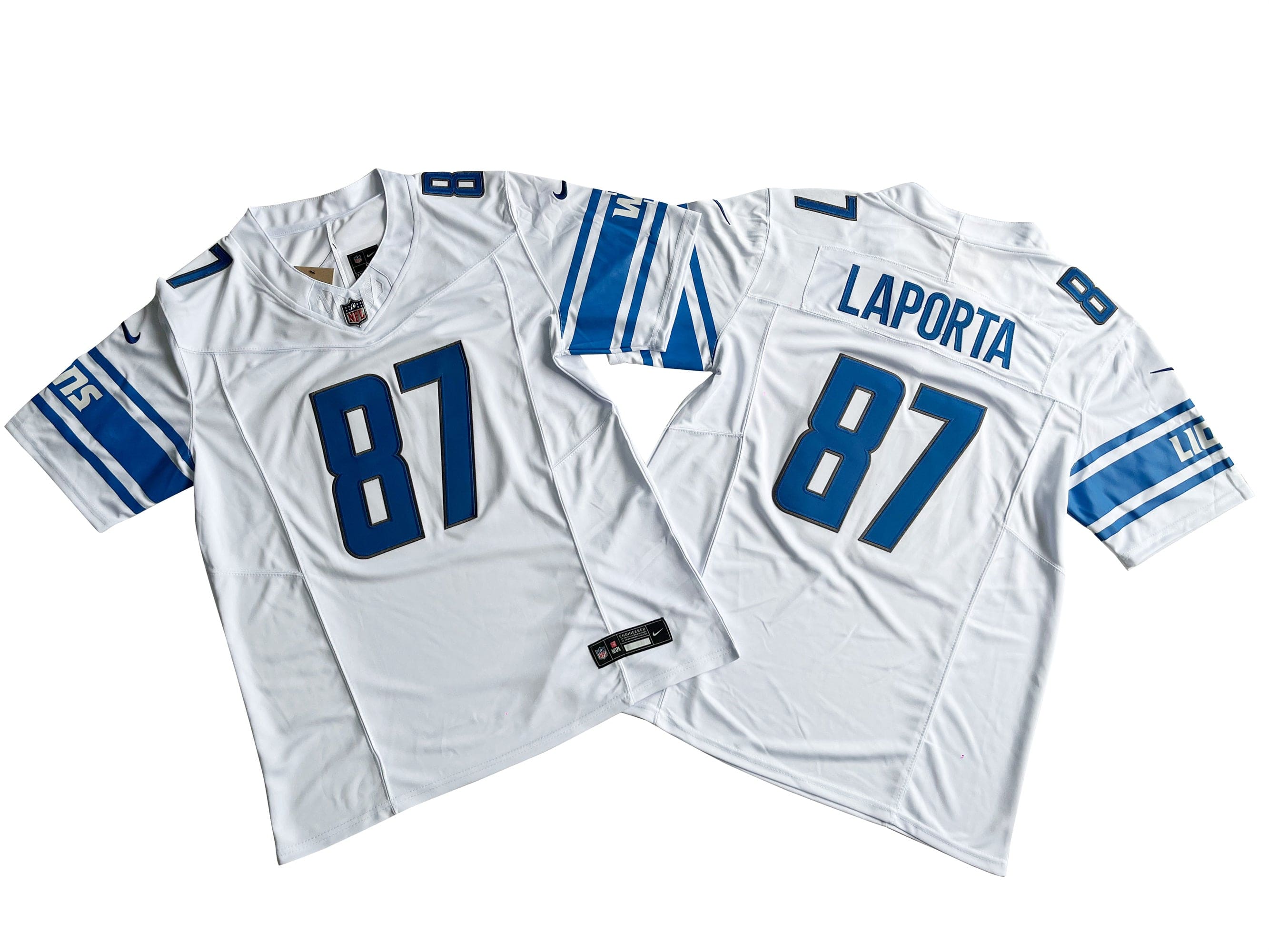 Detroit Lions 87# Sam Laporta Nike Vapor F.U.S.E. Limited Jersey