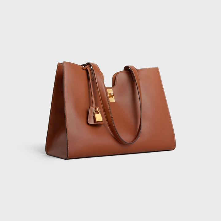 CABAS 16 IN SMOOTH CALFSKIN TAN