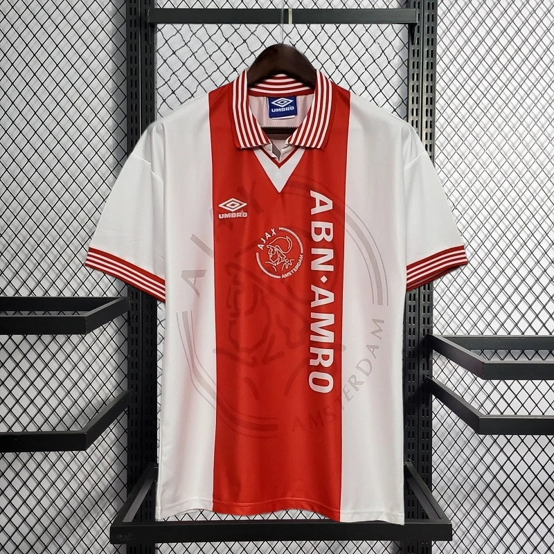 Retro 1995-96 Ajax Home Football jersey retro