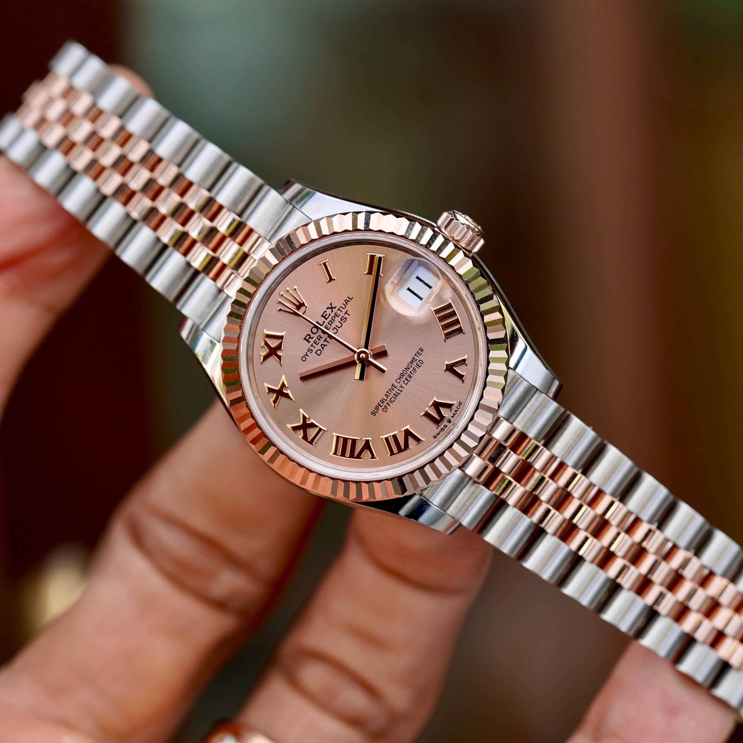 [Superclone] Rolex Datejust 36mm Rosé – Colour Dial Jubilee 126231