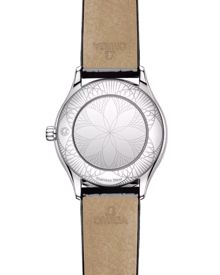 Omega De Ville Mini Trésor 26mm White Dial with Diamonds Stainless Steel Strap 428.17.26.60.04.007