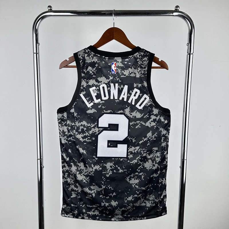 2021 NBA San Antonio Spurs 2 LEONARD Basketball Jersey