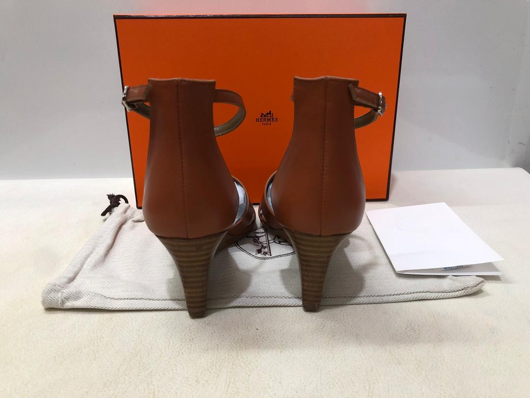 HERMES LEGEND SANDAL BROWN