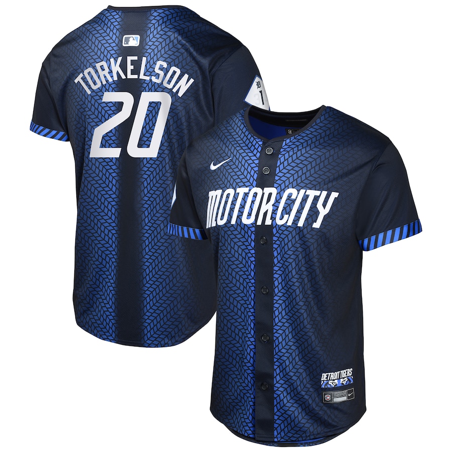 Spencer Torkelson Detroit Tigers Youth 2024 City Connect Limited Jersey Navy