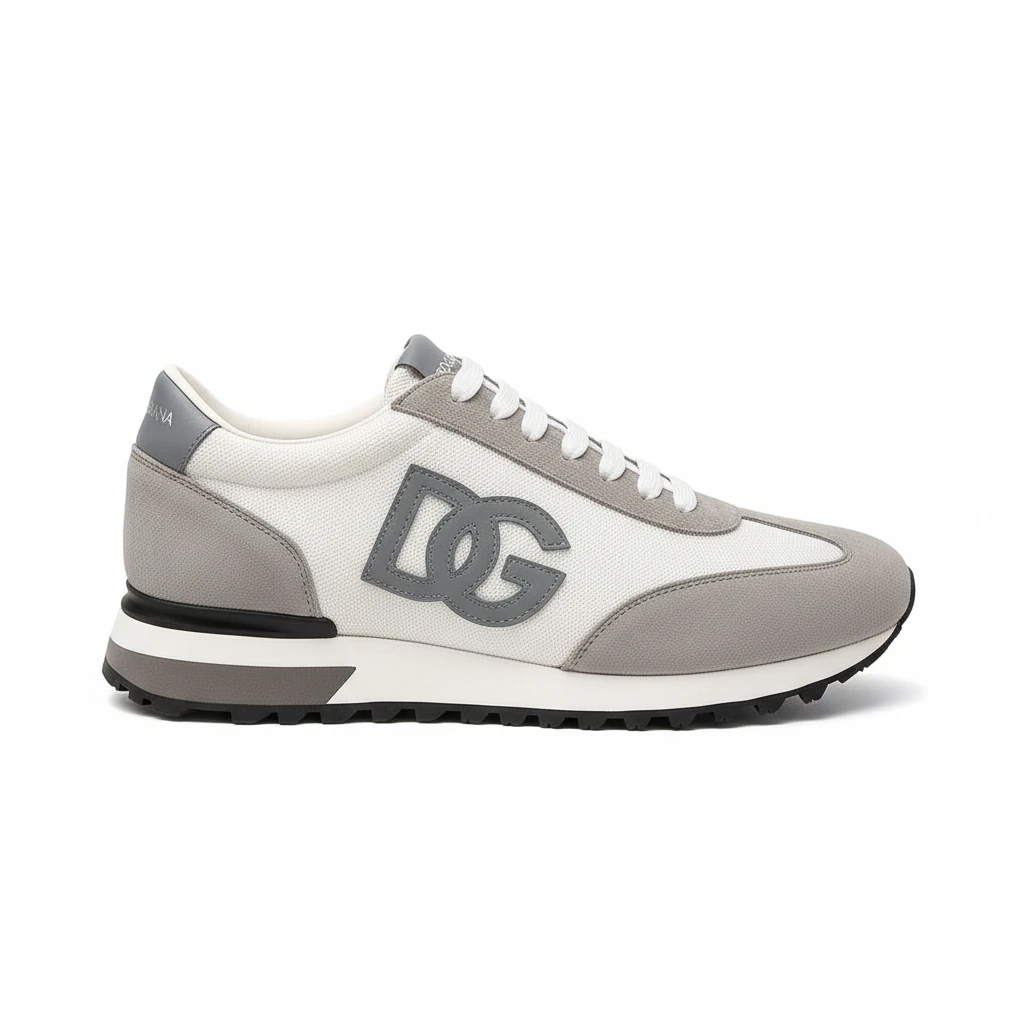 DOLCE & GABBANA Mixed-material DG CUSHION sneakers