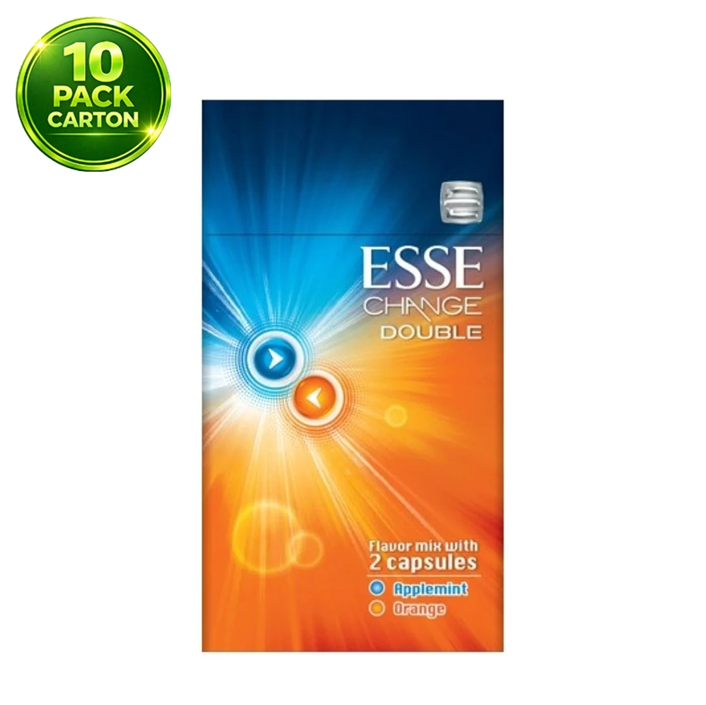 Esse Change Double Orange x 10 Packs /1 Carton