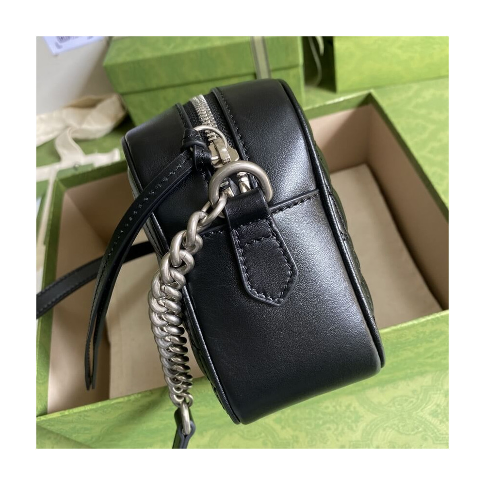 Gucci GG Marmont Small Shoulder Bag Black