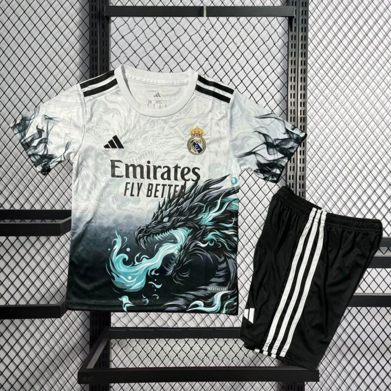 2025-26 Real Madrid Special Edition kids Football jersey