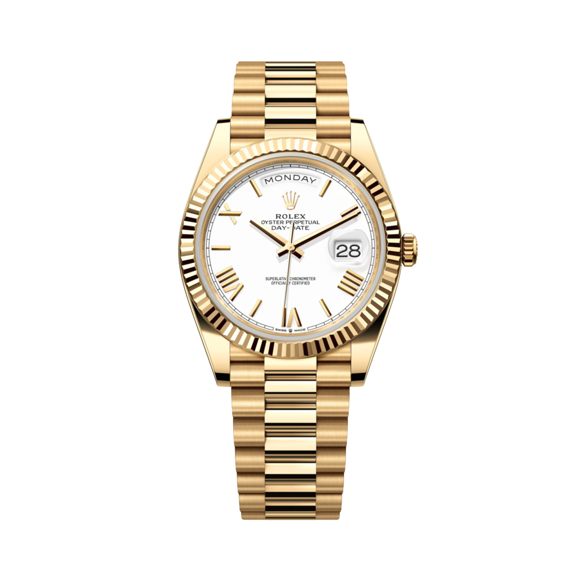 Rolex Day-Date 40 mm Silver Dial 228238