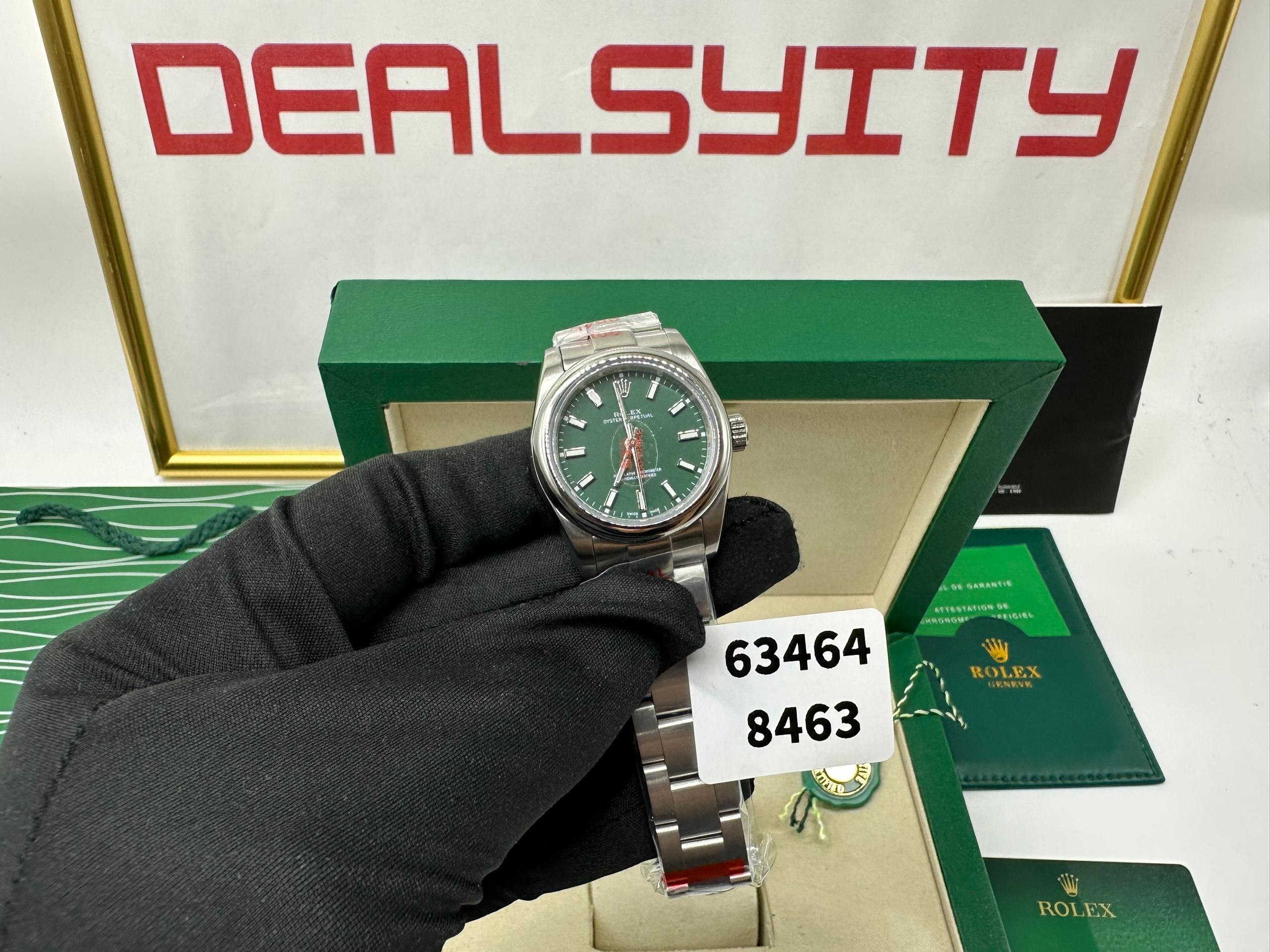 Rolex Oyster Perpetual Lady 31mm Green Dial 277200