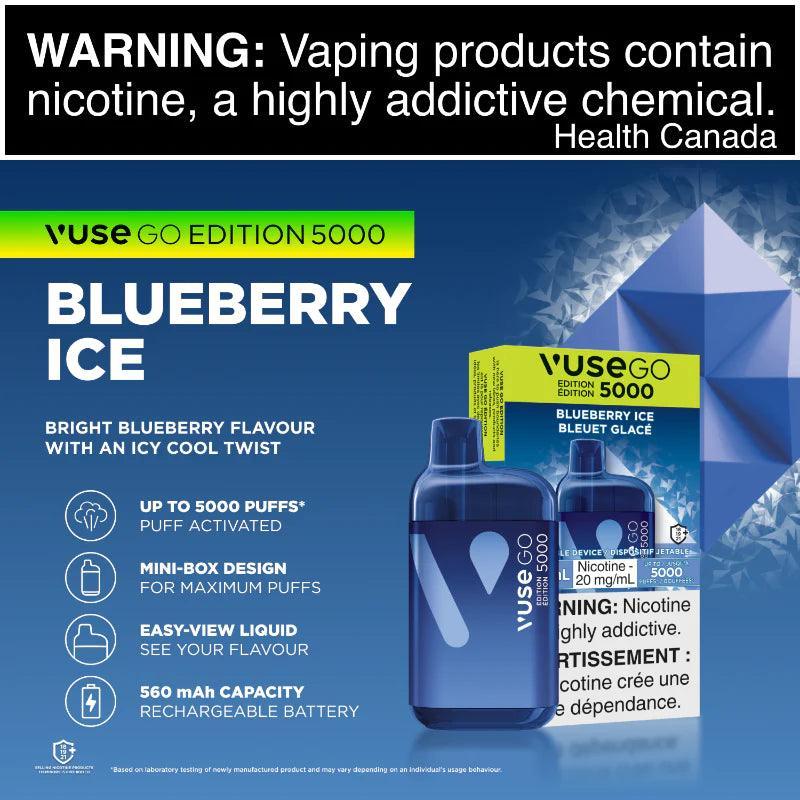 Vuse GO 5000 - Blueberry Ice