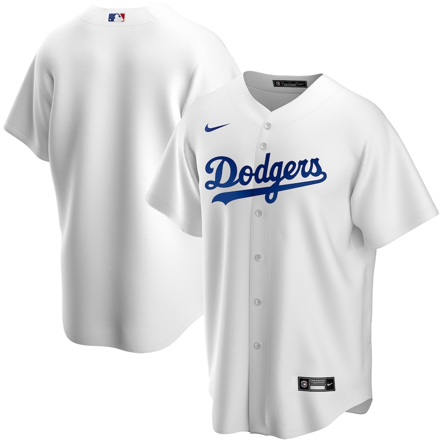 Los Angeles Dodgers Youth Home Team Jersey White