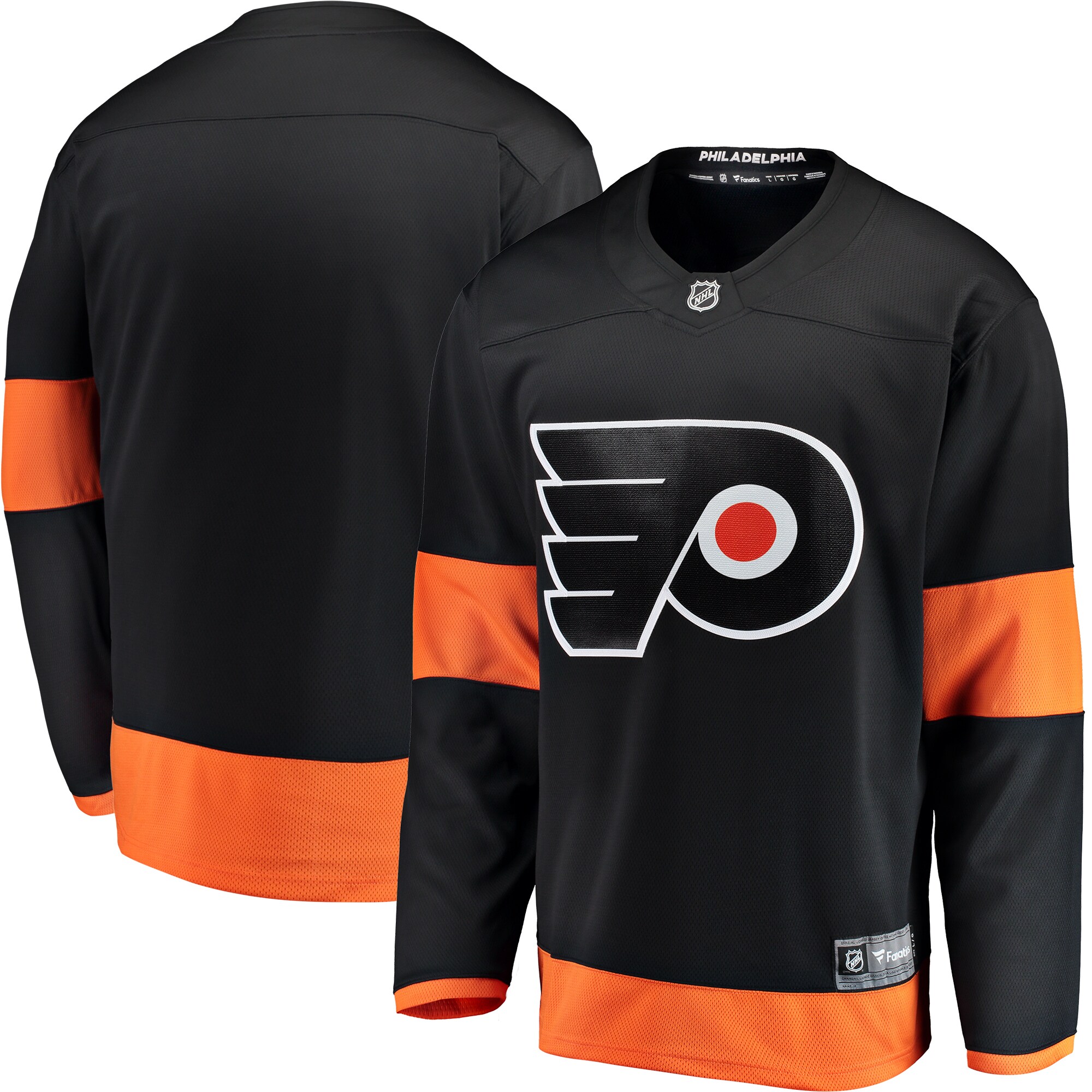 Philadelphia Flyers Fanatics Youth Alternate Breakaway Jersey – Black