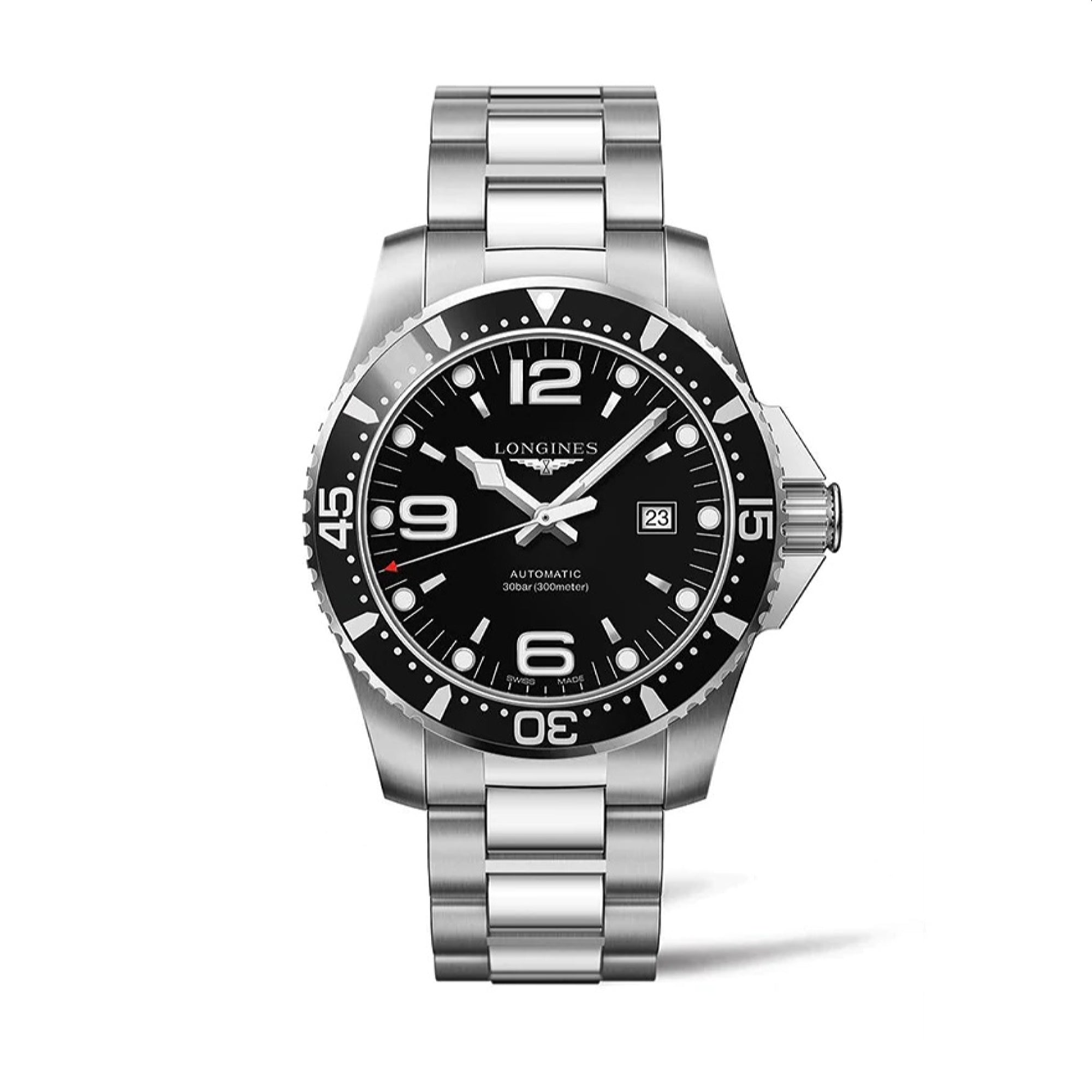 【Super Clone】Longines Men's L3.841.4.56.6 HydroConquest Stainless Steel Watch
