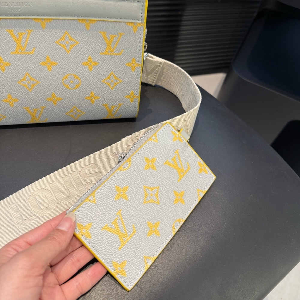 Louis Vuitton Gaston Wearable Wallet Monogram Yellow 22cm M14690