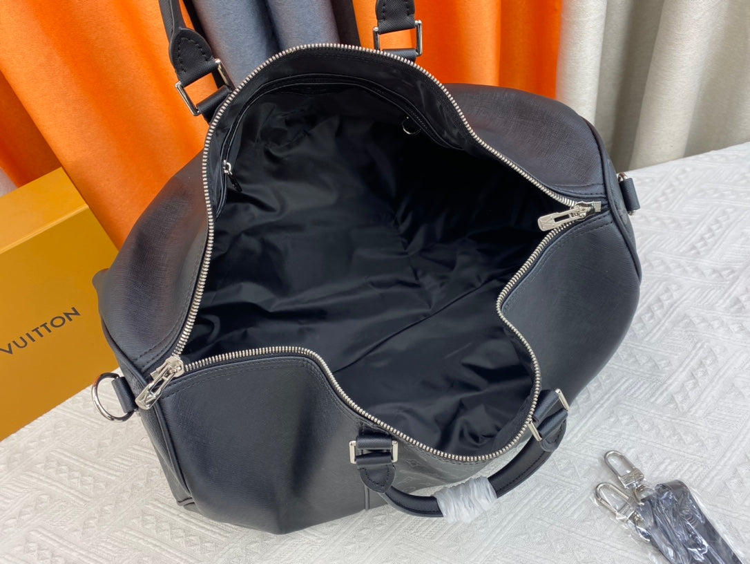Louis Vuitton Keepall Bandouliere 50Cm Black