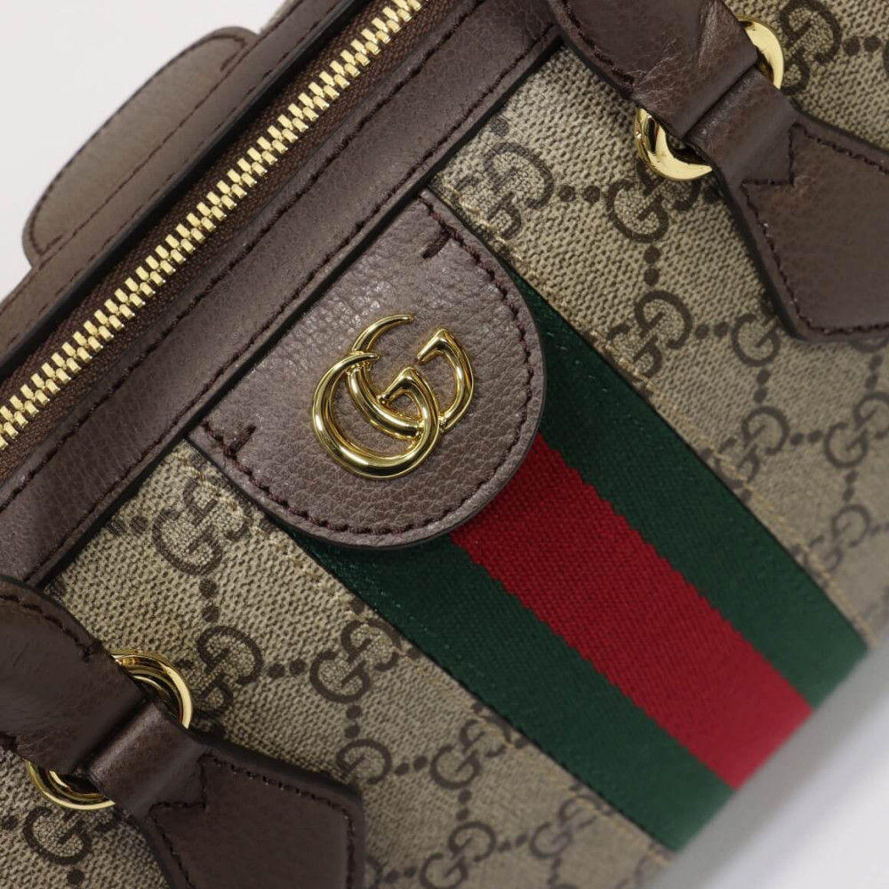 Gucci Ophidia GG Canvas Medium Top Handle Shoulder Bag 32cm/12.6in
