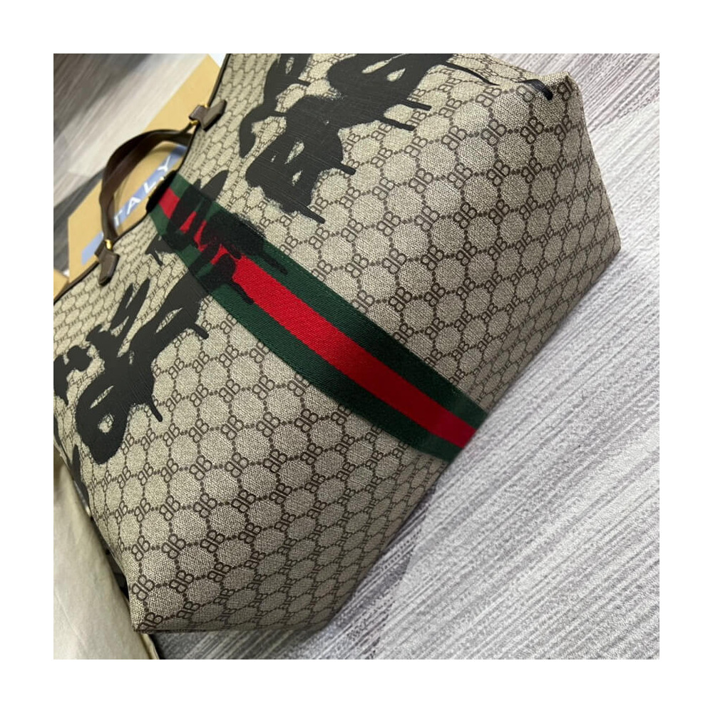 Balenciaga x Gucci Hacker Graffiti Large Tote Bag