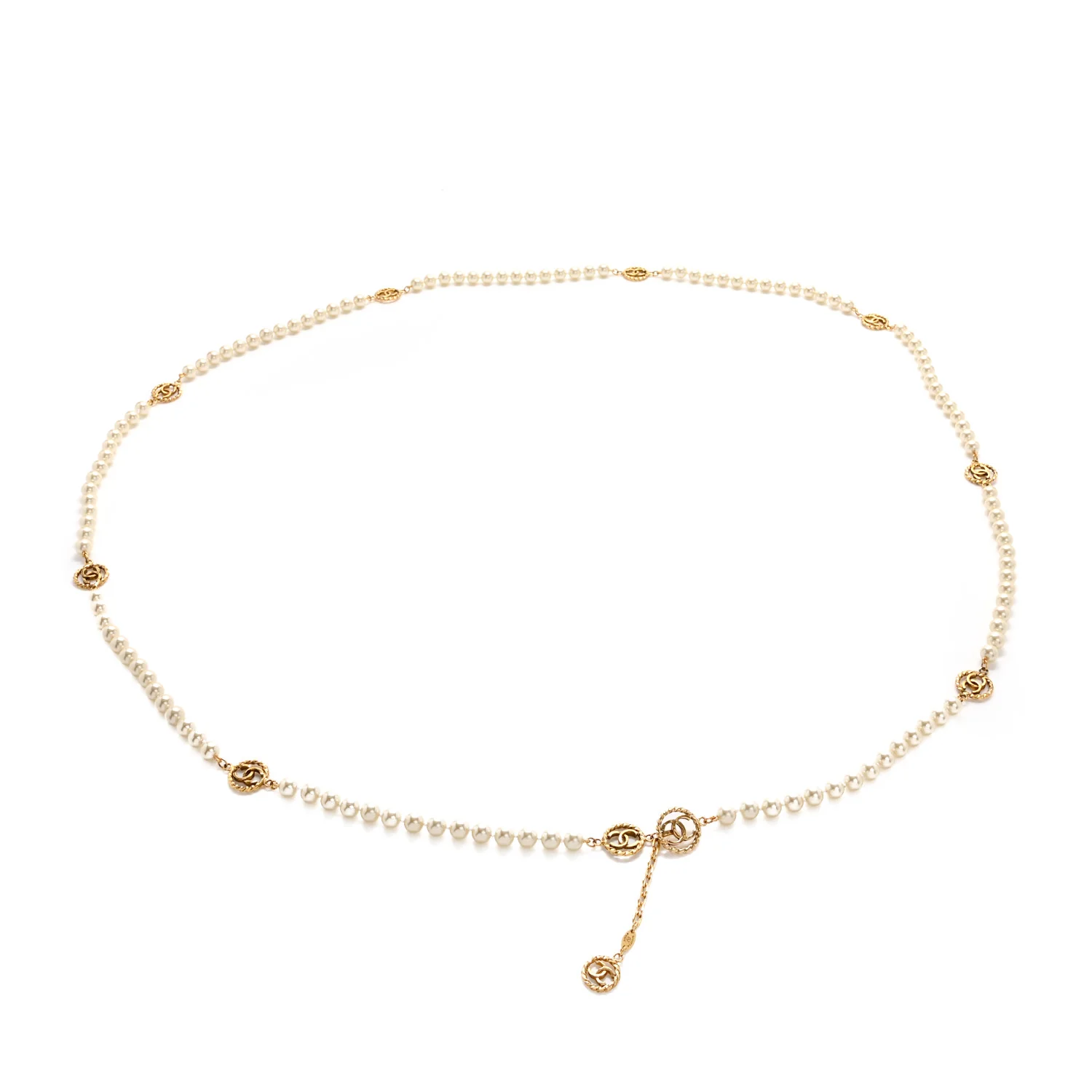 Pearl CC Belt Gold