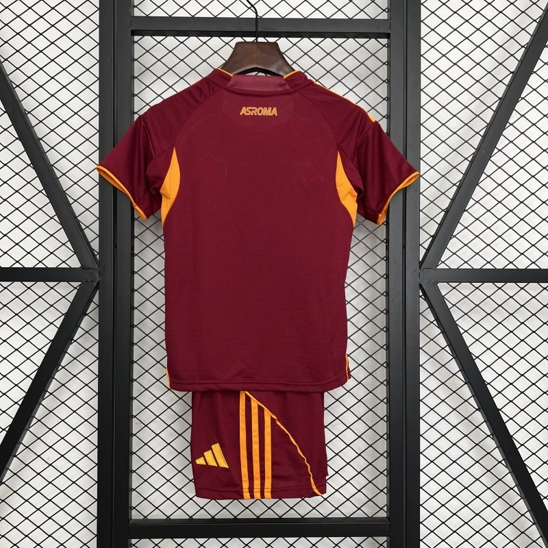 2025-26 AS Roma Home kids Football jersey