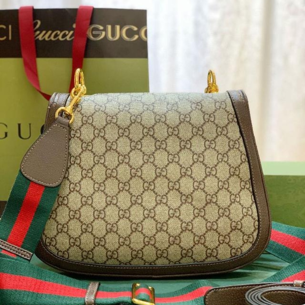 Gucci Blondie Medium Shoulder Bag Beige 29cm 699210 96iwg 8745