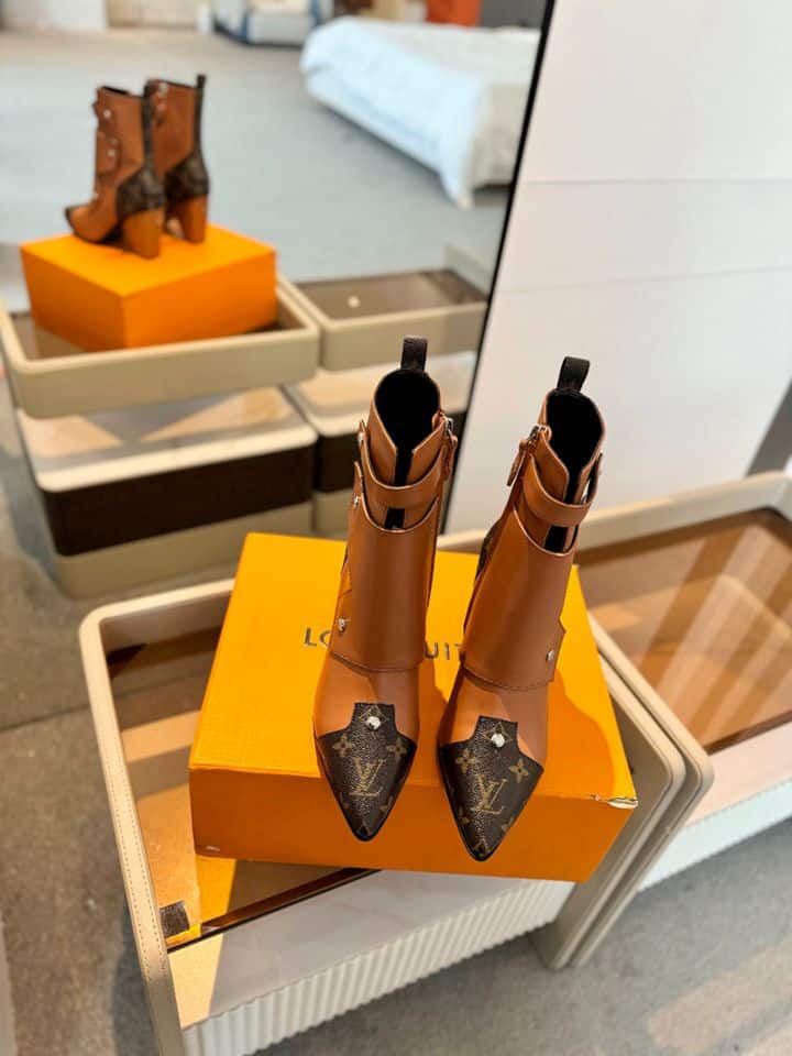 Louis Vuitton Trinity Boot Monogram And Brown
