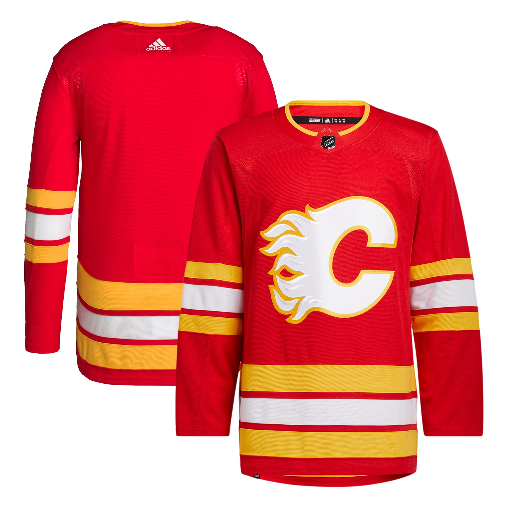 Calgary Flames adidas Men’s 2020/21 Home Primegreen Authentic Jersey – Red
