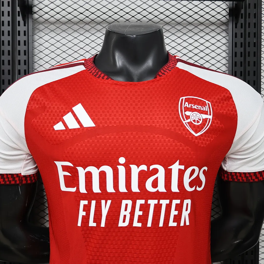 2026/27 Premier League Arsenal Team Home Football Jersey Player Version - JerseyFun