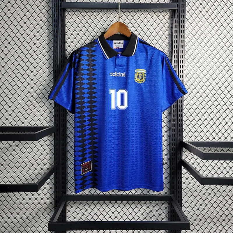 Retro 1994 Argentina away MARADONA Football jersey retro