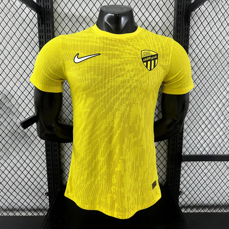 Player 2025-26 Jeddah United Al-Ittihad Home Football jersey Al Ittihad