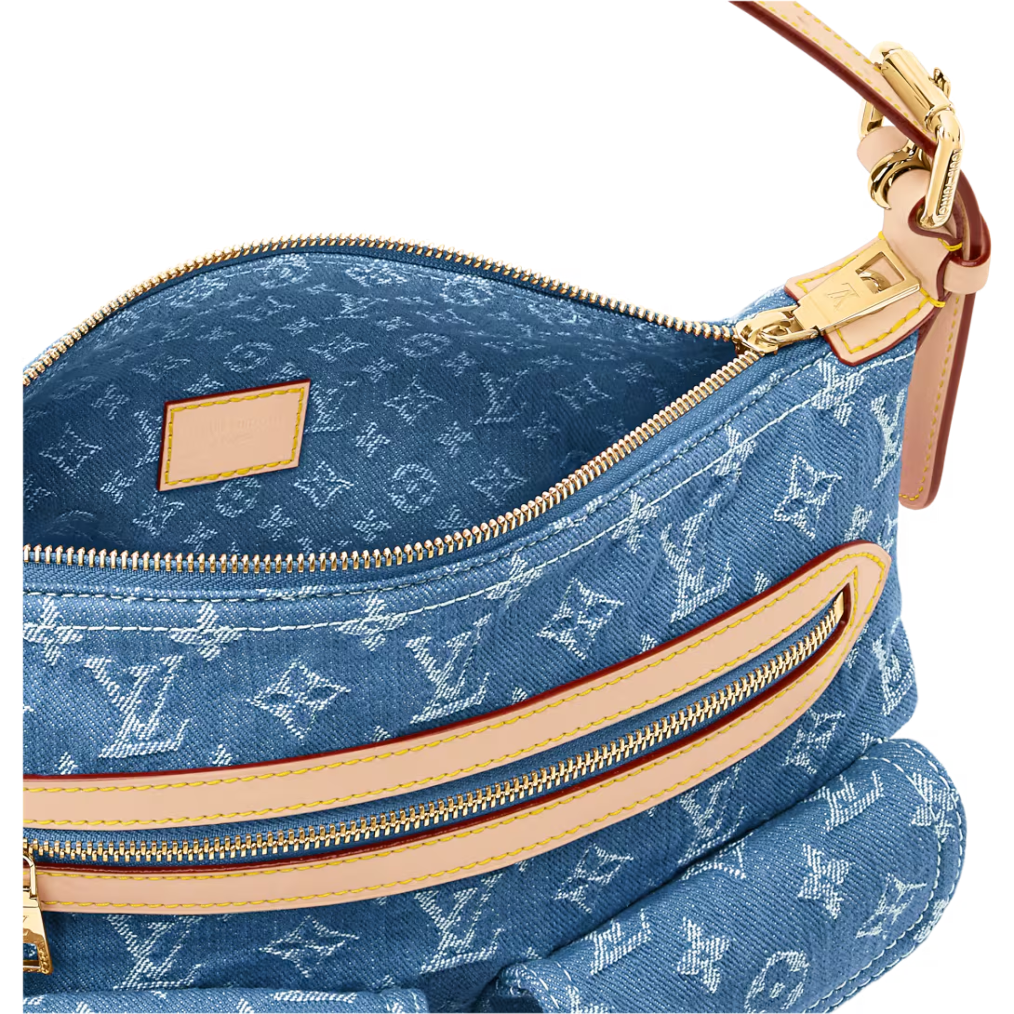 Louis Vuitton Baggy Bleu Denim M27329 30cm/11.8 in
