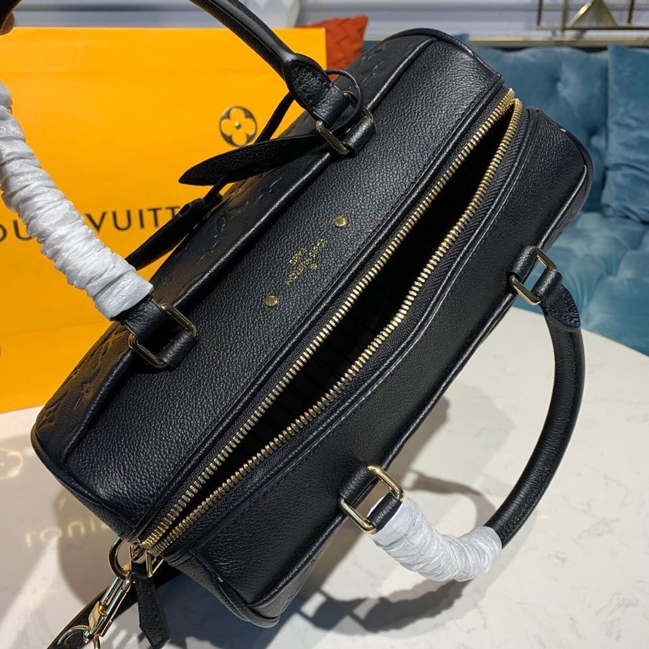Louis Vuitton Speedy Bandouliere 25 Monogram Empreinte Black 25cm M42401