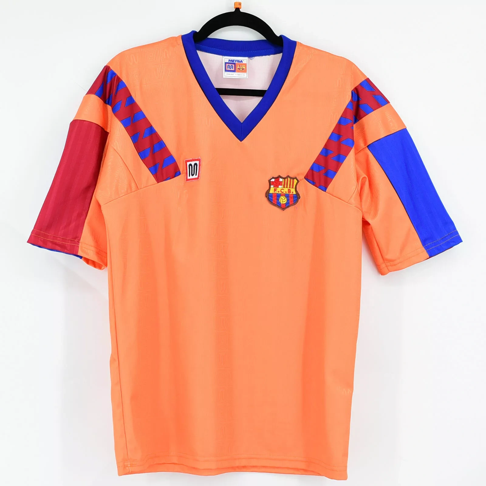 Retro 1991-92 Barcelona Aawy Football jersey retro