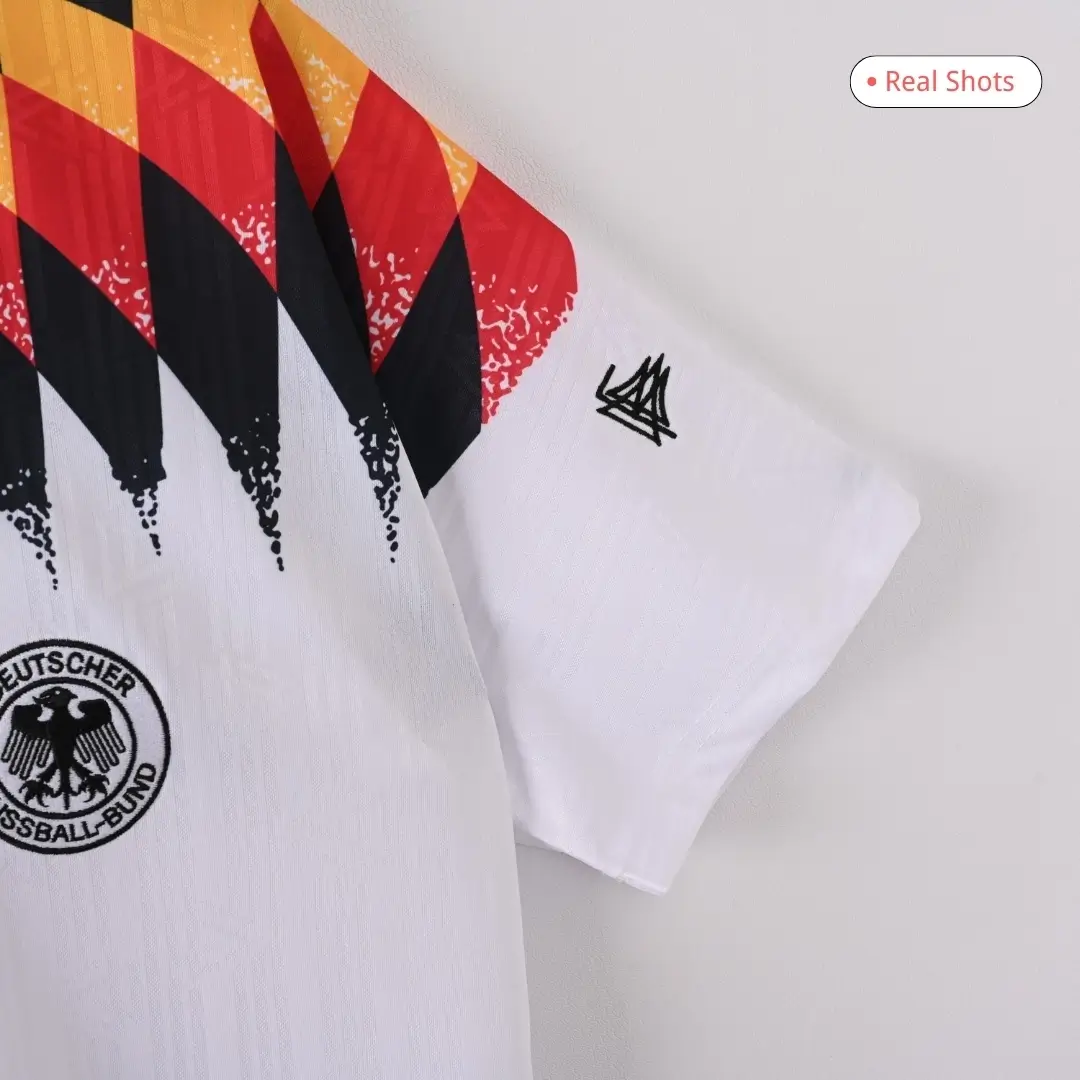 KLINSMANN #18 Germany 1994 Home Retro Football Jersey
