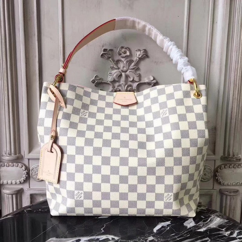 Louis Vuitton Damier Azur Graceful Pm 35Cm