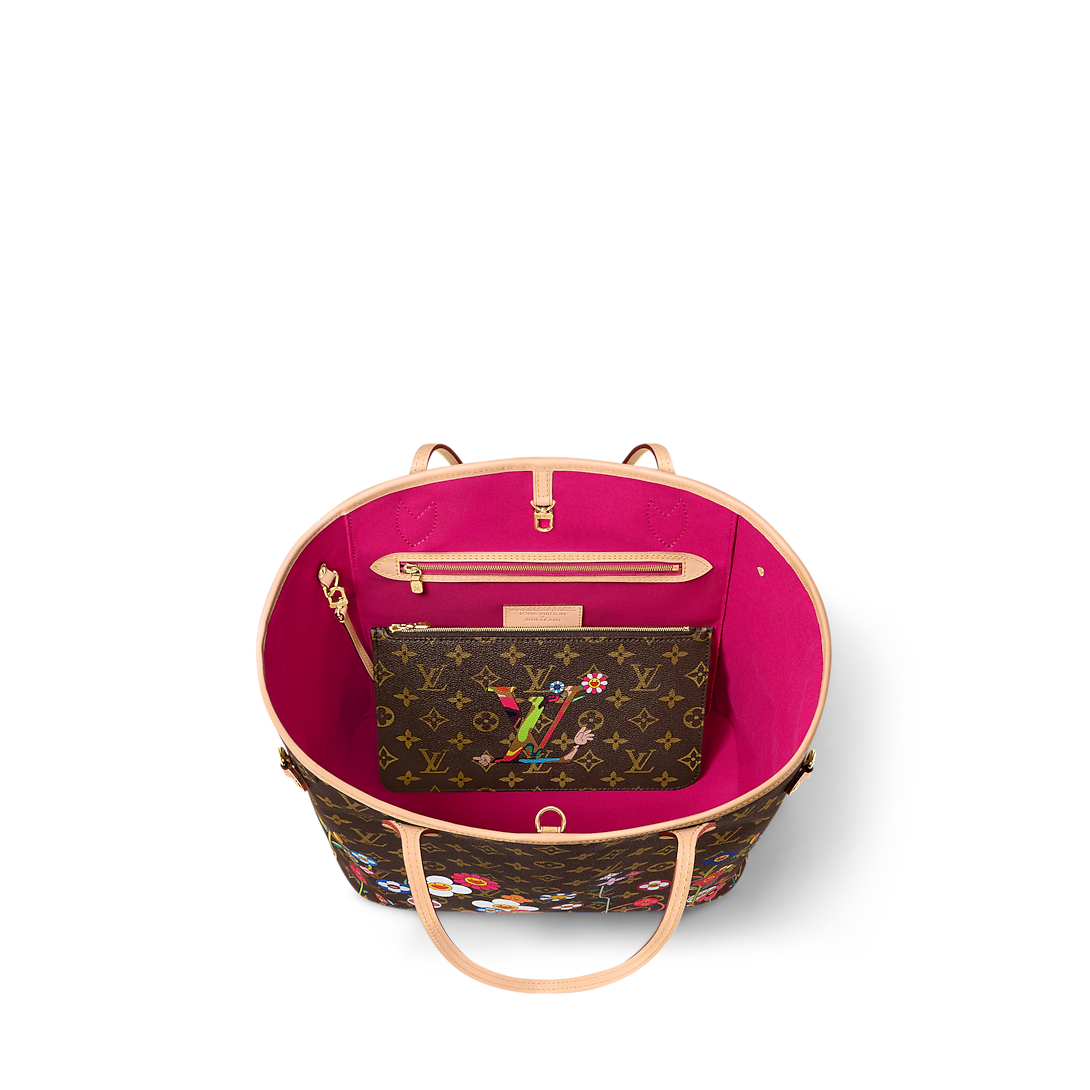 Louis Vuitton LV x TM Neverfull MM Monogram Coated Canvas 31cm M13271