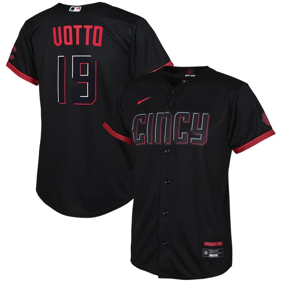 Joey Votto Cincinnati Reds Toddler City Connect Player Jersey Black