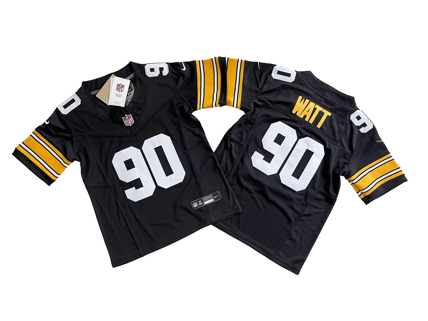 Pittsburgh Steelers 90# T.J. Watt Youth Vapor F.U.S.E. Limited Jersey