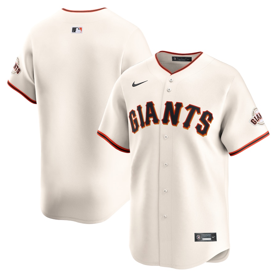 San Francisco Giants Youth Home Limited Jersey Cream