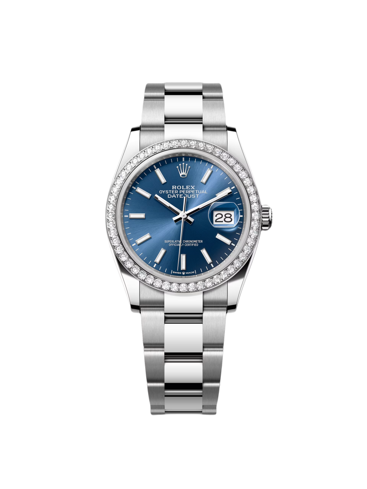 Rolex  Datejust 126284RBR Blue Dial 36mm