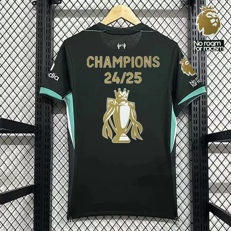 2024-25 CHAMPIONS Liverpool Away Soccer Jersey