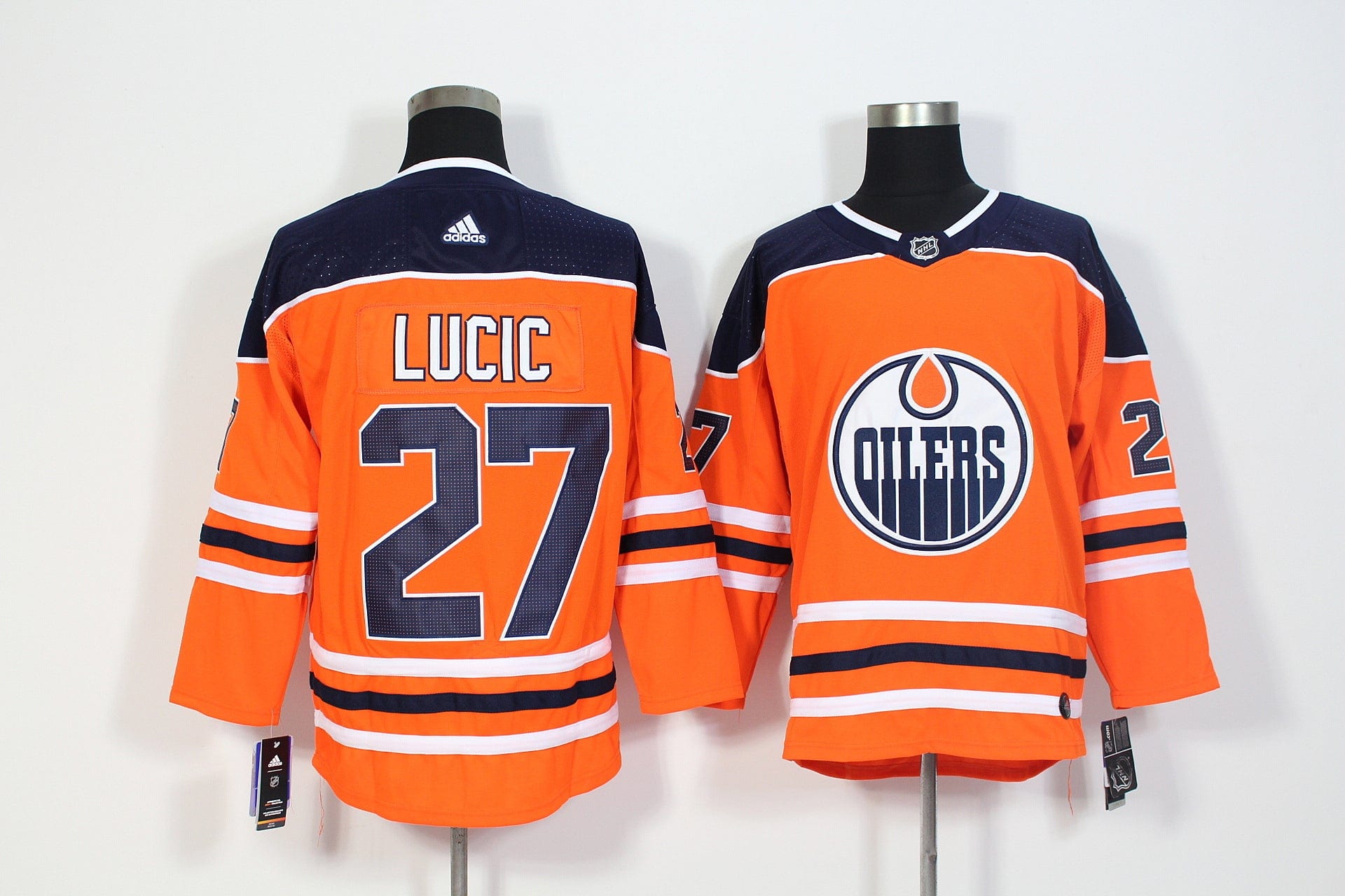 NHL  Edmonton Oilers  LUCIC # 27 Jersey