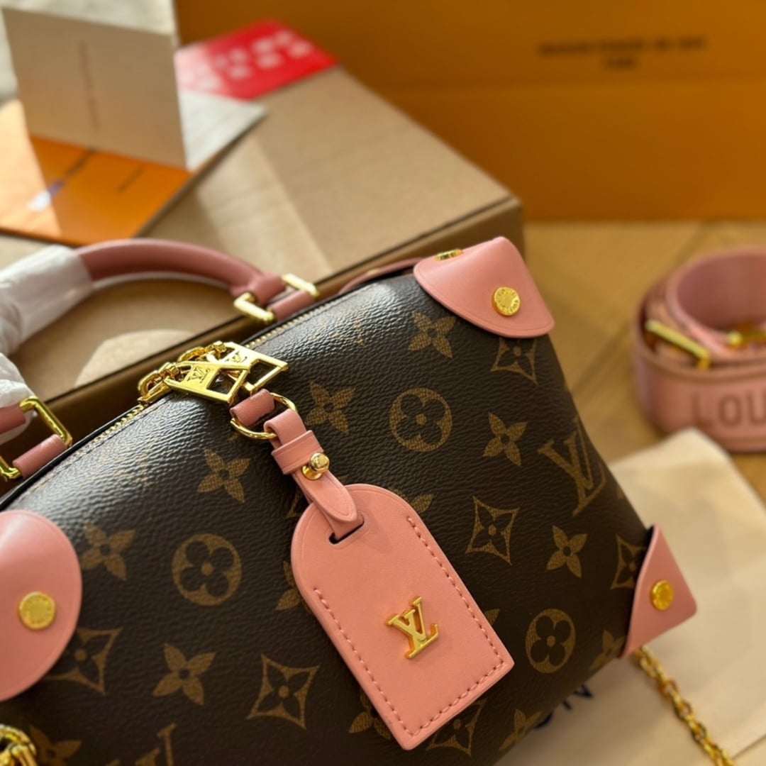 Louis Vuitton Peptite Malle Souple Peach 20Cm M45531