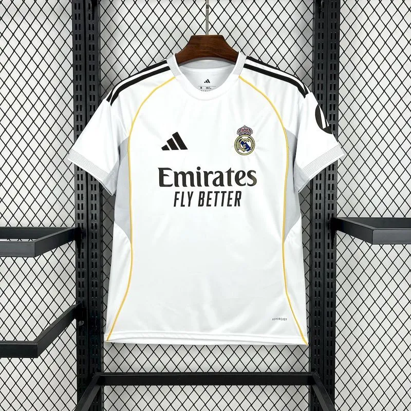 2025-26 Real Madrid Home Football jersey